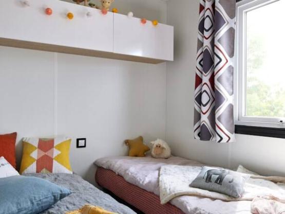 Mobilhome N°17 -AIR CONDITIONING - 2 bedrooms - Terrace