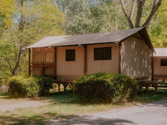 Lodge Kenya Evasion Confort 34m² - 2 chambres 2/5 personnes (avec sanitaires) + Terrasse
