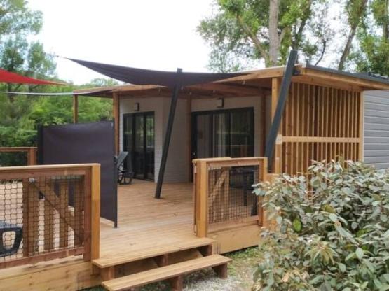 Chalet Badiane Premium + 35m² (2ch - 4/6 pers) + Terrasse 19m² + LV + TV + 2SDB + Clim