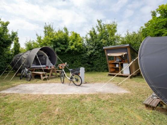 Pitch Trekking Package by foot or by bike with tent 2 bedrooms