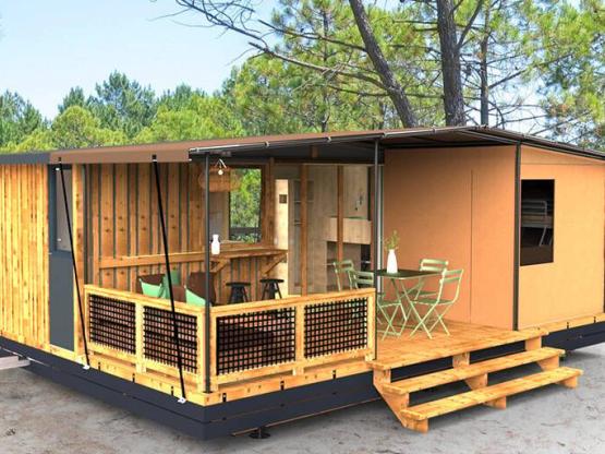 Tiny Lodge 2 bedrooms Sea view