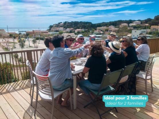 TRIBU  - 1 Mobil-Home 6 pers + 1 Mobil-Home 4 pers