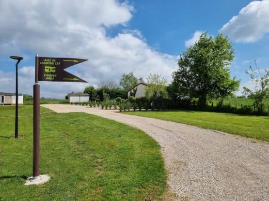 Empty camper van pitches