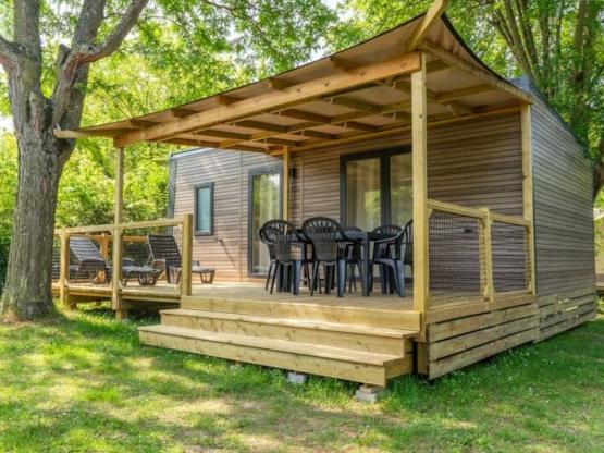 COTTAGE Premium 2ch 29m² + TV + Lave-vaisselle + clim + plancha + terrasse