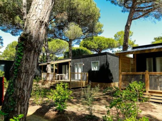 Premium Mobile Home 30m² (2 bedrooms - 4 people) + terrace + TV + sheets and towels - 7 nights
