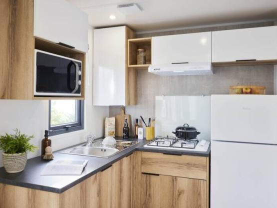 Mobilhome Privilège Souillac - 3 slaapkamers - TV - Airconditioning