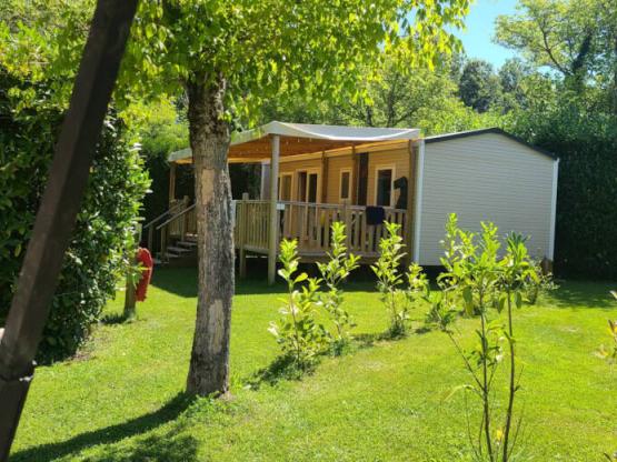 Mobil-home Confort - 3 chambres - Clim - TV - 33m²