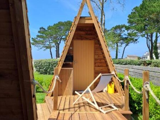CABANE TIPI 2 (sans sanitaire privatif) - 12m² -  1 chambre