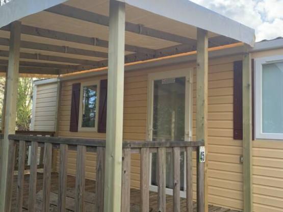 Mobil-home Grand Confort 2 chambres - terrasse couverte
