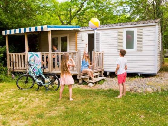 Mobil-home confort bord de rivière - La Rive