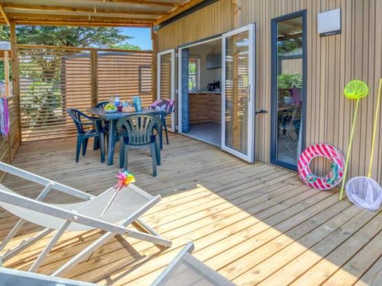 Mobil-home famille clim - 33m² - 3 chambres