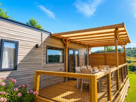 Mobil Home SERAC  VUE LAC Premium 36m2 - Climatisé (3ch 6 pers)