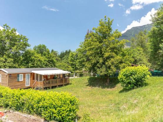 Mobil Home Standard 28m² - 3 chambres + TV + Terrasse + Climatisation