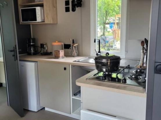 Mobil home ROSE TREMIERE 4personnes climatisé avec terrasse
