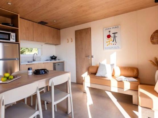 Mobil-home Luxe - 2 chambres et 2 salles de bain