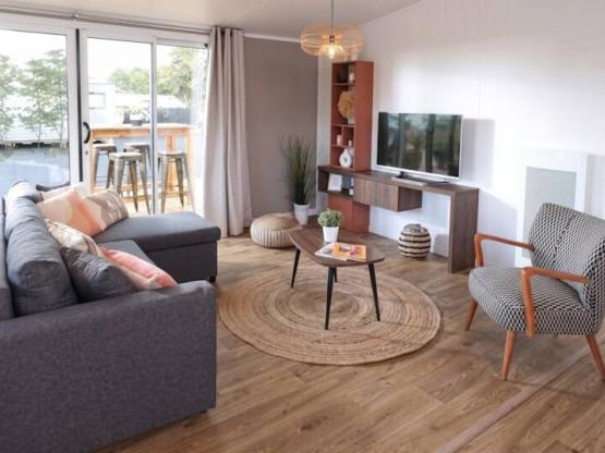 Cottage XXL 2ch 2 SDB | PREMIUM+ -80m²-Jardin-Clim-TV-lave-vaiss.-lave-ling.-frigo-americain-four-pl