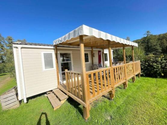 Mobil-Home - CONFORT - 3 Chambres - TV - avec terrasse semi couverte