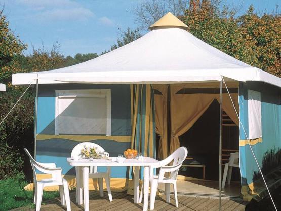 Bungalowtent Confort + 25 m² 2 Kamers