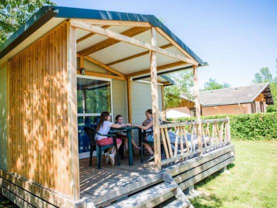 4 pax Chalet Morea - 2 Rooms - 25 m² - 16 m² Halbüberdachte Terrasse