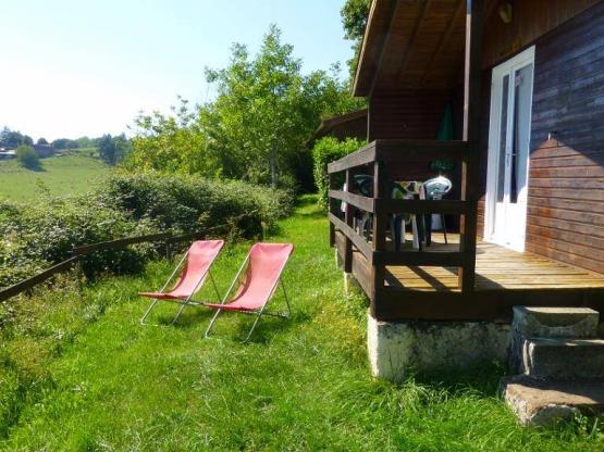 Chalet Standard 25m² (1 chambre) - Terrasse couverte 9m²