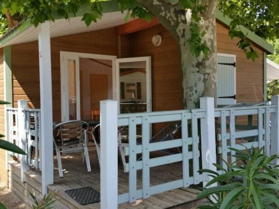 Mobil-home CRL 2 chambres - terrasse couverte- Climatisé + WiFi