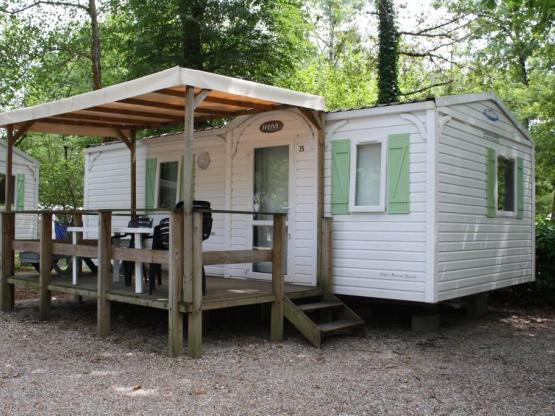 Mobil home Confort avec terrasse couverte (27.50 m²)