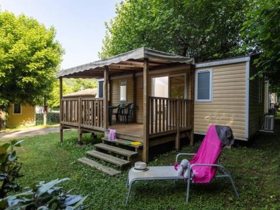 Mobile home confort Super Mercure 2 chambres / terrasse couverte + climatisation