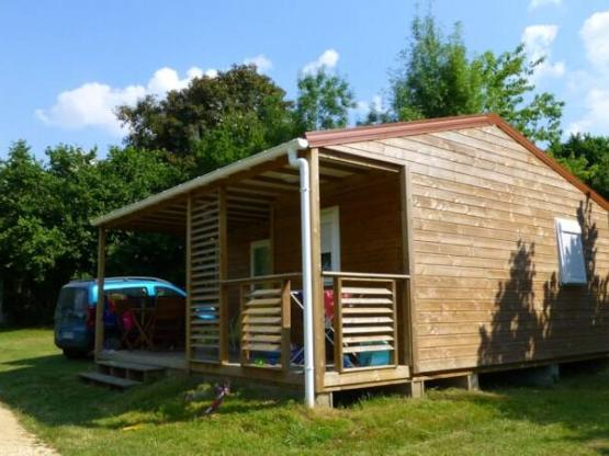 Chalet Charmille Confort 24-26.5m² (2 slaapkamers) - overdekt terras 12m² - TV