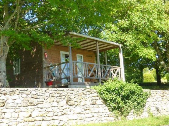 Chalet Noisette Confort 16m² (1 slaapkamer) - overdekt terras 8m² - TV