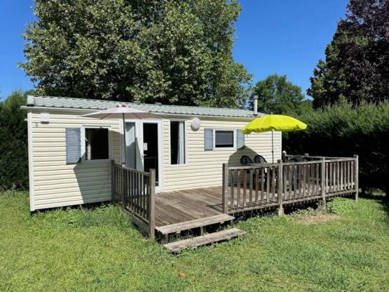Mobil-Home BLUE-BIRD : 2 Chambres - 2 adultes + 3 enfts - Grand Réfrigérateur - Terrasse