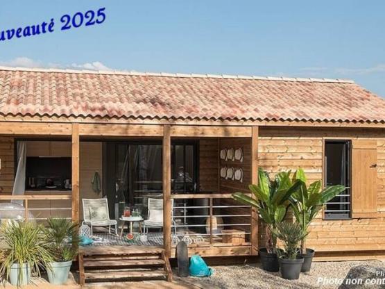 Cottage Nirvana 32 m² smart TV - 2 bedrooms - covered terrace