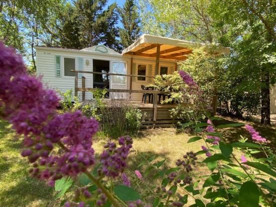 Mobil-home Eco - Confort 28m² 2 chambres - Arrivée le Samedi en Juillet et Août