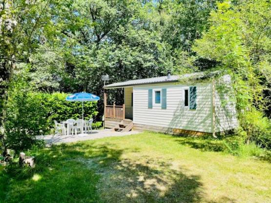 Mobil-home Frêne Confort 23m² - 2 chambres + Terrasse couverte 4m²