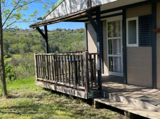 Chalet Confort Acacia -  2 ch - 25 m² + 10 m² terrasse couverte