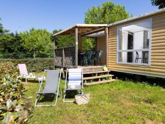 Mobile home confort Loggia 2 chambres / terrasse + climatisation