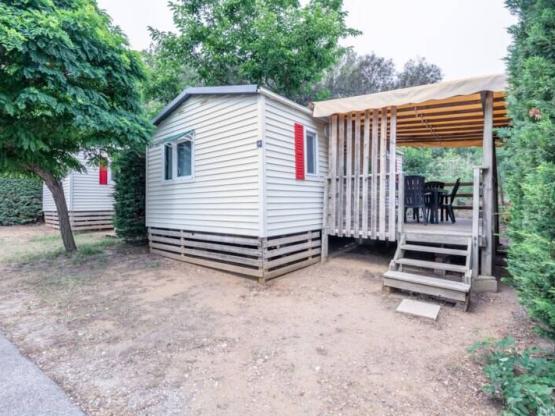 Mobil-Home le Pellegrin - 20m² - 2 chambres -  terrasse couverte 12m²
