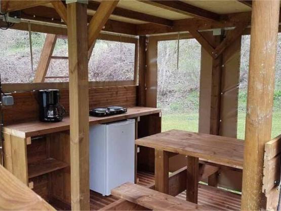 Emplacement Pré Equipé avec cuisine : Ne vous encombrez plus !