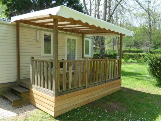 Mobil-home Essentiel MIRABAT avec terrasse couverte