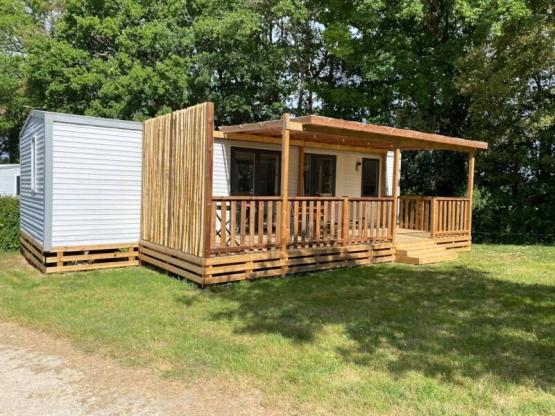 MOBIL-HOME - 3 chambres - 2 salles de bain - OCEANIA XXL - 40 m2 -
