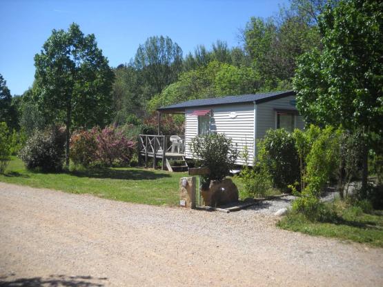 Mobil home Les Causses Standard 29m² (2 chambres) + terrasse couverte + TV