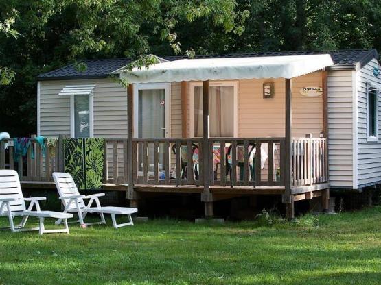 Mobil home Le Chêne (2 chambres) + grande terrasse