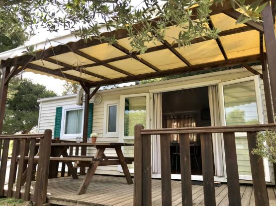 Espace 32m², 3 chambres, terrasse couverte 11m² +TV+climatisation