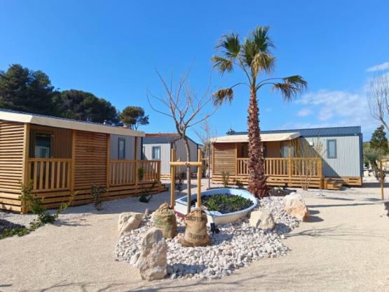 Mobil-Home PREMIUM 6 places (Terrasse 15m2)