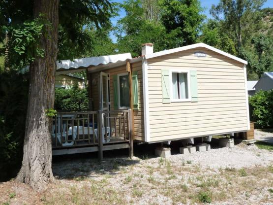 Mobil-Home Standard 18m² (1 chambre) + terrasse couverte