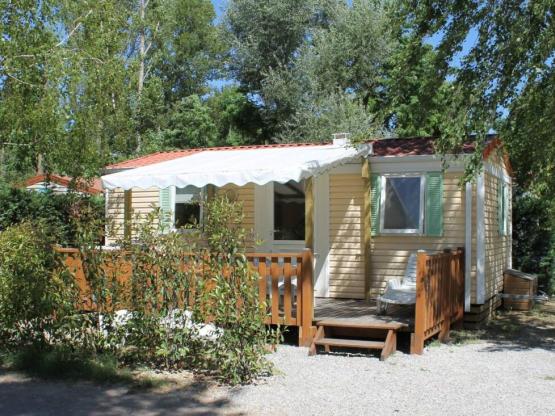 Mobil-Home Standard 29m² (2 Zimmer) + überdachte Terrasse