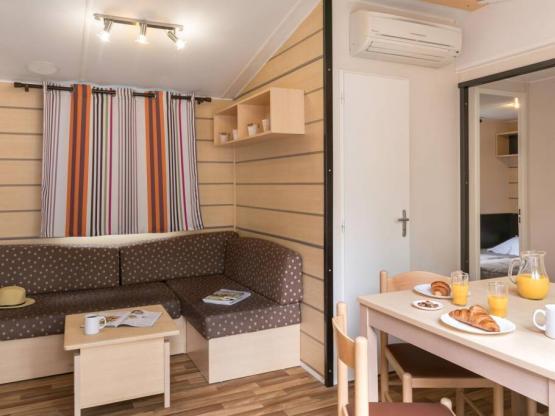 Cottage Riviera Club Prestige 38 m² - 3 habitaciones - terraza de madera , aire acondicionado, TV