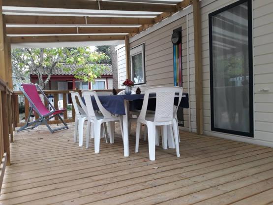 Mobil home SANTA FÉ Saison 5 personnes  au Dimanche  1/8 pers.