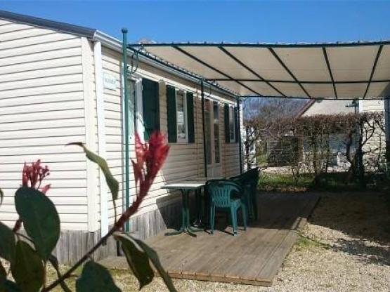 Mobil-home VALAUDRAN 27m² / 2 chambres - Terrasse couverte