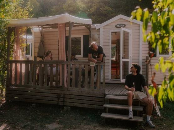Mobil-home Mercure Standard 28m² - 2 chambres + terrasse couverte