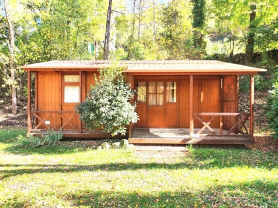 Chalet 6 27.70m² + terrasse couverte 11.50 m²  2 chambres
